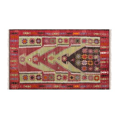 Vintage Turkish Rug, 3.3 x 5.2 ft, 100 x 158 cm