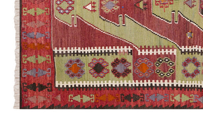 Vintage Turkish Rug, 3.3 x 5.2 ft, 100 x 158 cm