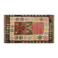 Vintage Turkish Rug, 3.3 x 5.4 ft Rug, 100 x 164 cm