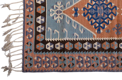 Vintage Turkish Rug, 3.3 x 5.5 ft Rug, 101 x 166 cm