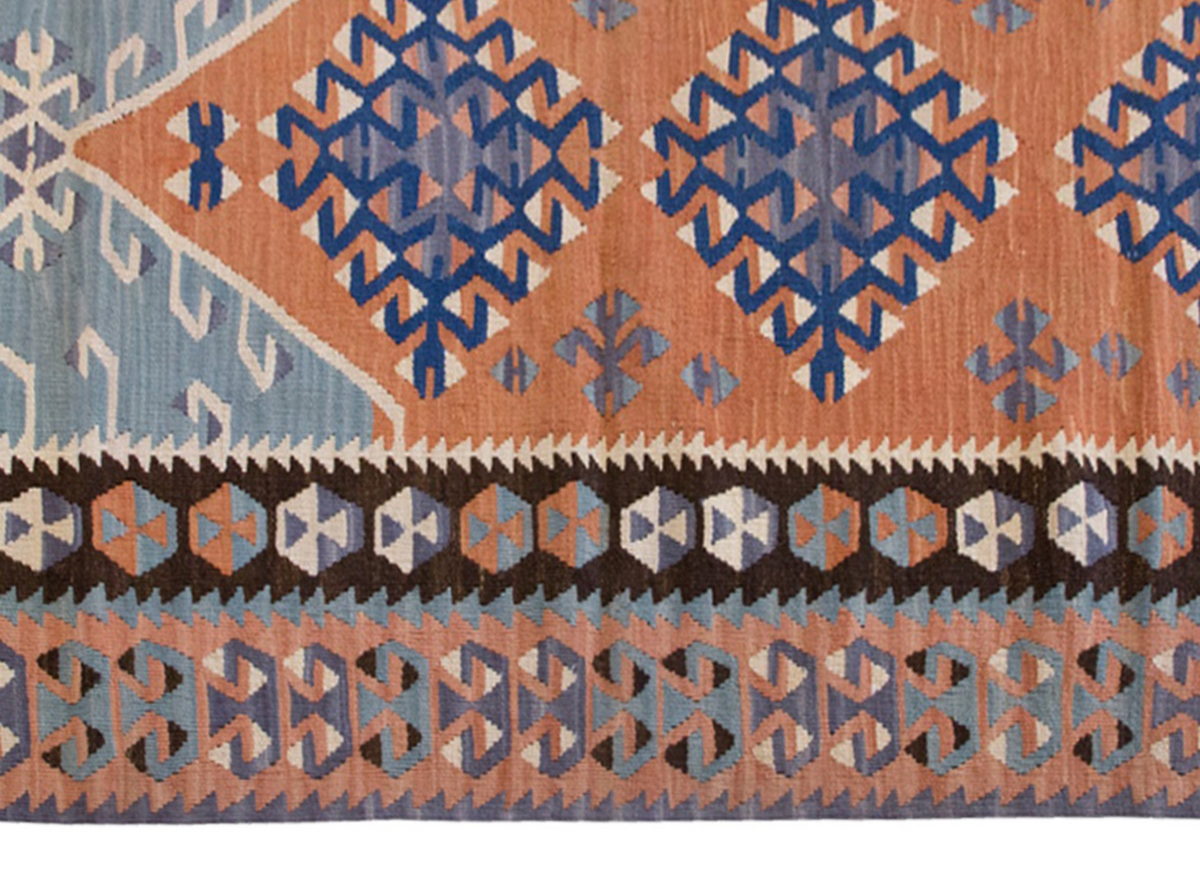 Vintage Turkish Rug, 3.3 x 5.5 ft Rug, 101 x 166 cm