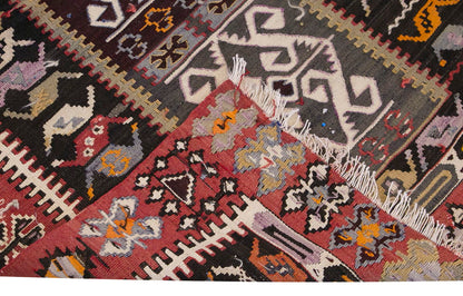Vintage Turkish Rug, 3.3 x 5.5 ft Rug, 101 x 167 cm