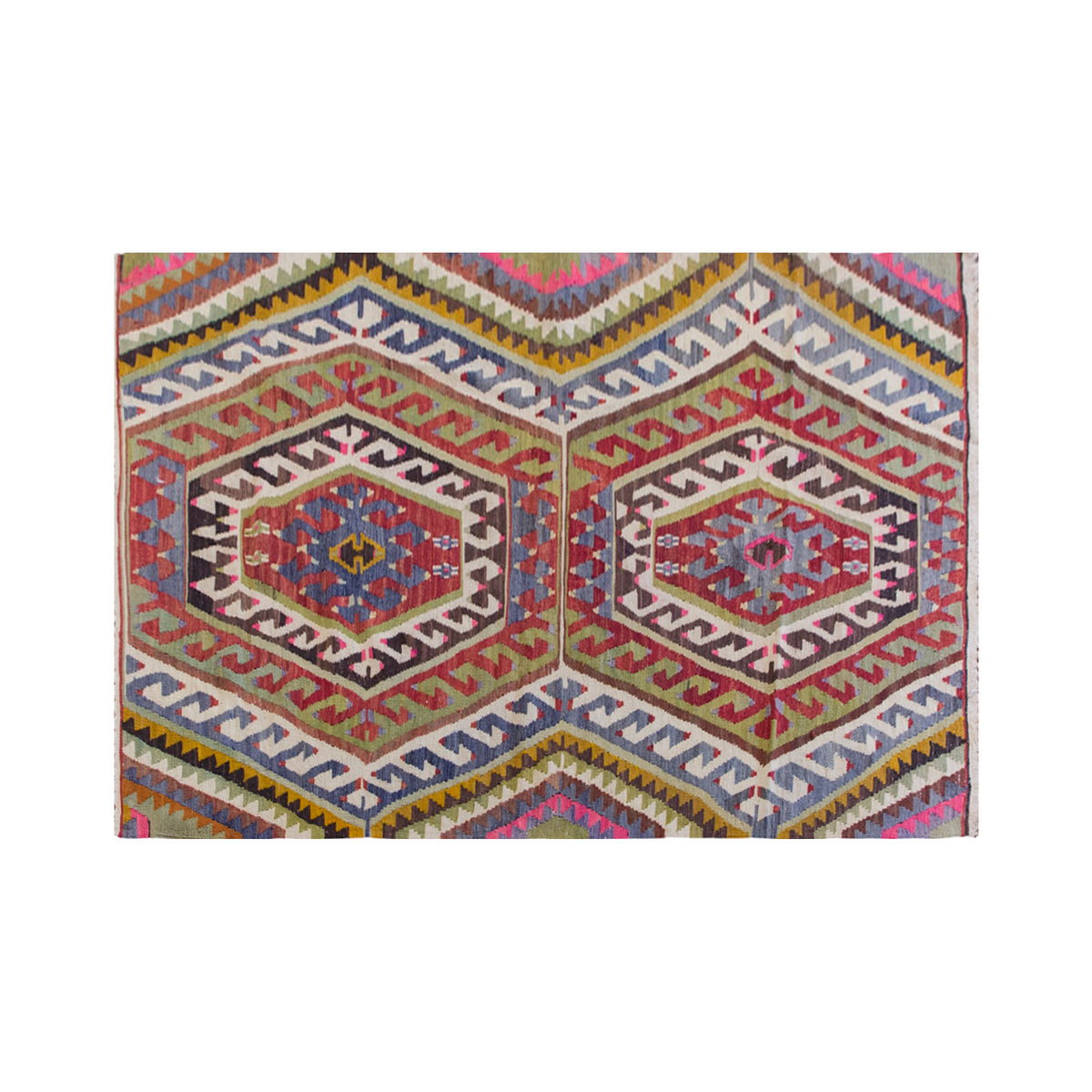 Vintage Turkish Rug, 3.3 x 5.7 ft Rug,  101 x 172 cm