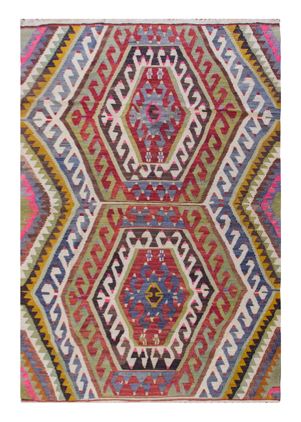 Vintage Turkish Rug, 3.3 x 5.7 ft Rug,  101 x 172 cm