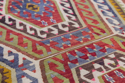 Vintage Turkish Rug, 3.3 x 5.7 ft Rug,  101 x 172 cm