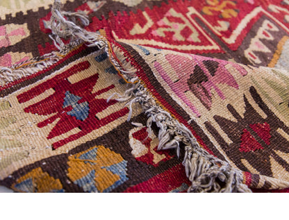 Vintage Turkish Rug, 3.4 x 4.10 ft Rug, 102 x 148 cm