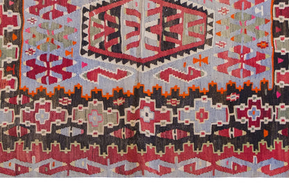 Vintage Turkish Rug, 3.4 x 4.7 ft Rug, 102 x 140 cm