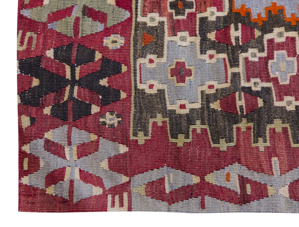 Vintage Turkish Rug, 3.4 x 4.7 ft Rug, 102 x 140 cm