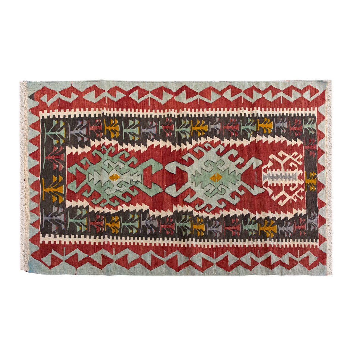 Vintage Turkish Rug, 3.4 x 5.5 ft, Vintage Turkish Rug, 103 x 167 cm