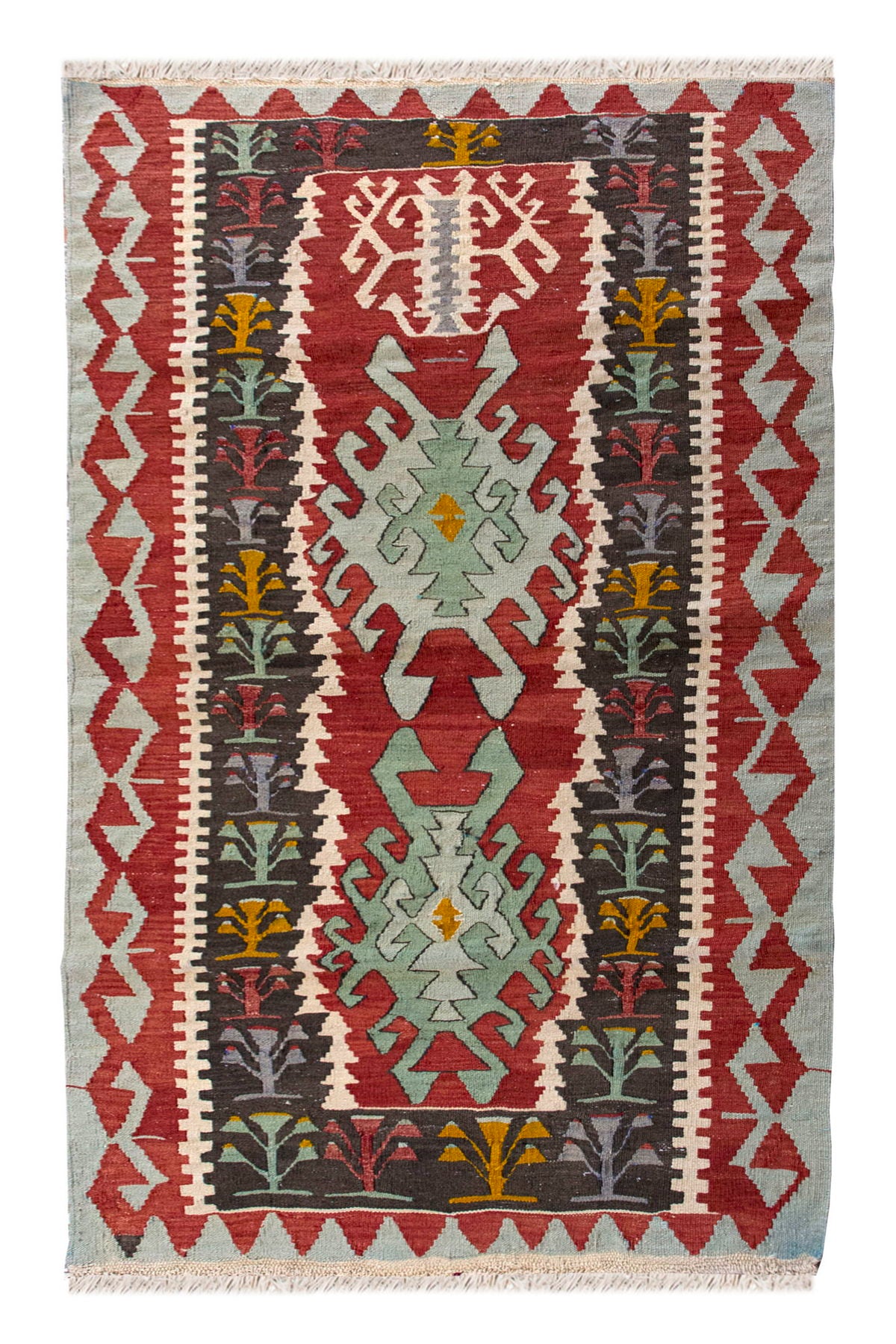 Vintage Turkish Rug, 3.4 x 5.5 ft, Vintage Turkish Rug, 103 x 167 cm