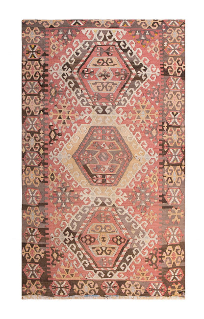 Vintage Turkish Rug, 3.4 x 5.6 ft Rug, Vintage Rug, 103 x 170 cm