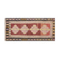 Vintage Turkish Rug, 3.4 x 7.7 ft Rug, 103 x 232 cm