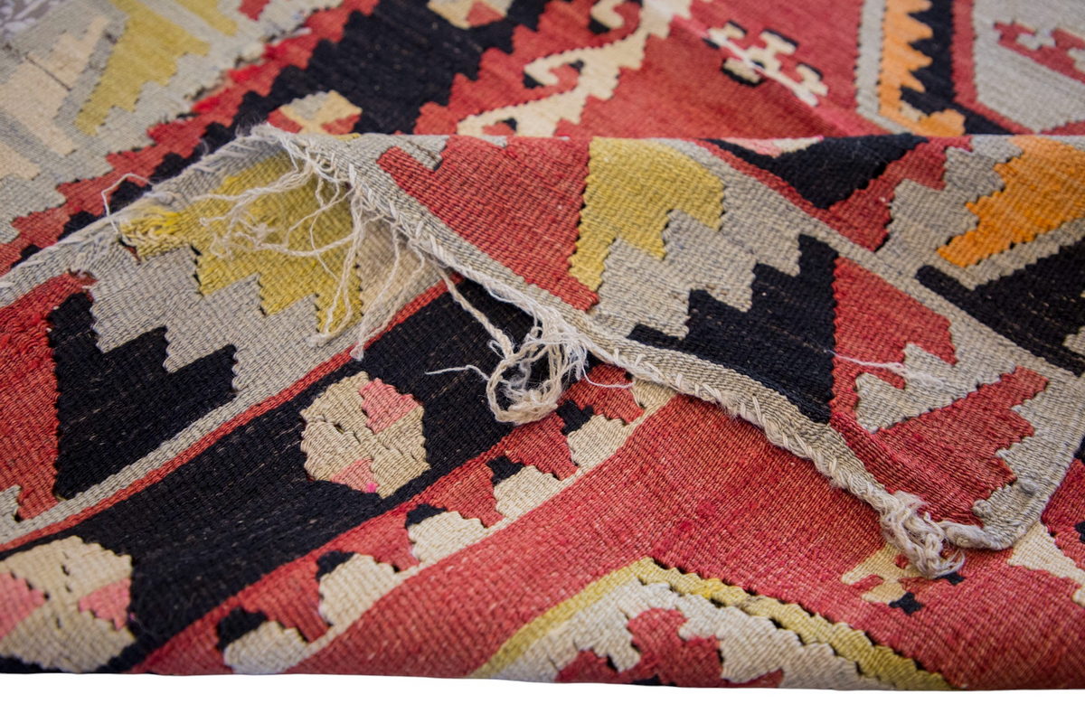 Vintage Turkish Rug, 3.5 x 2.6 ft Rug, 106 x 78 cm