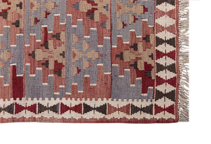 Vintage Turkish Rug, 3.5 x 2.9 ft Rug, 105 x 85 cm