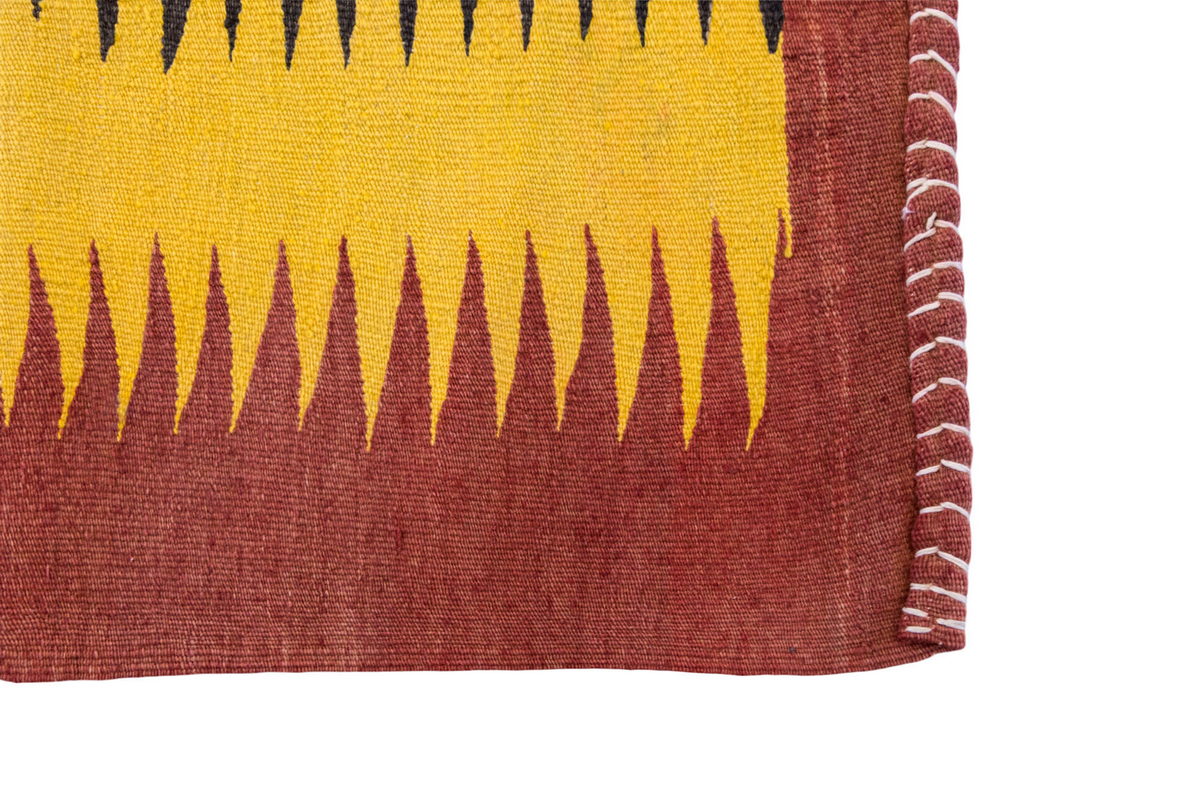 Vintage Turkish Rug, 3.5 x 3.6 ft, 105 x 107 cm