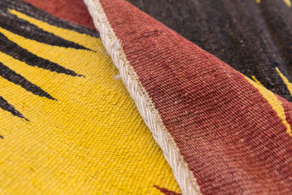 Vintage Turkish Rug, 3.5 x 3.6 ft, 105 x 107 cm