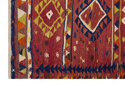 Vintage Turkish Rug, 3.5 x 4.2 ft Rug, 105 x 127 cm