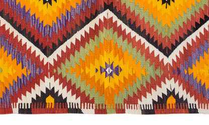 Vintage Turkish Rug, 3.5 x 4.8 ft Rug, 105 x 143 cm