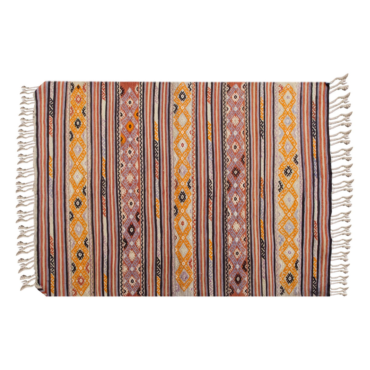 Vintage Turkish Rug, 3.5 x 5 ft, 106 x 154 cm