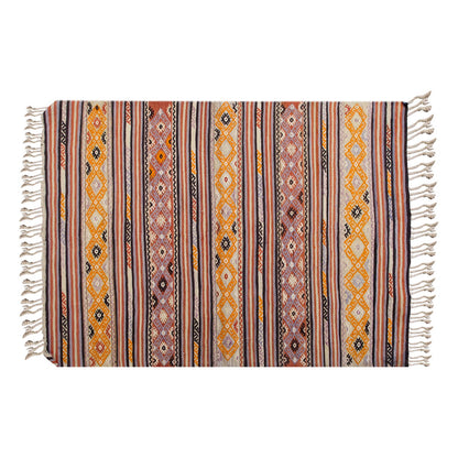Vintage Turkish Rug, 3.5 x 5 ft, 106 x 154 cm