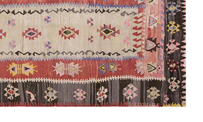 Vintage Turkish Rug, 3.5 x 6.11 ft, 106 x 213 cm