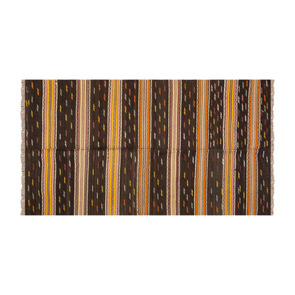 Vintage Turkish Rug, 3.5 x 7.1 ft, 105 x 216 cm