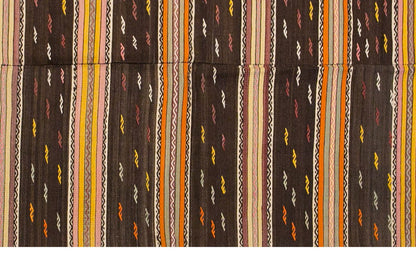 Vintage Turkish Rug, 3.5 x 7.1 ft, 105 x 216 cm