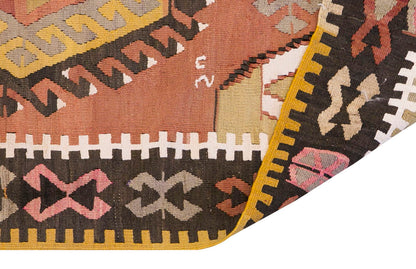 Vintage Turkish Rug, 3.5 x 7.2 ft, 105 x 219 cm