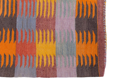 Vintage Turkish Rug, 3.6 x 3.8 ft Rug, 109 x 112 cm