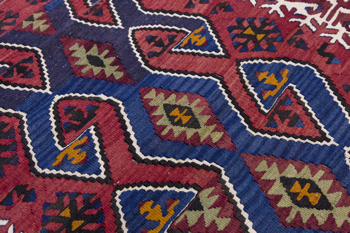 Vintage Turkish Rug, 3.6 x 4.11 ft Rug, 109 x 151 cm