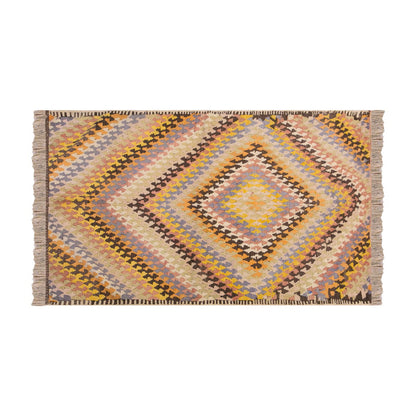 Vintage Turkish Rug, 3.6 x 5.6 ft, 108 x 168 cm