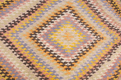 Vintage Turkish Rug, 3.6 x 5.6 ft, 108 x 168 cm