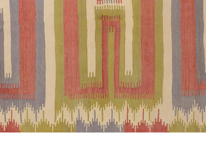 Vintage Turkish Rug, 3.6 x 7.1 ft, 107 x 218 cm