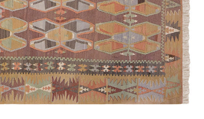 Vintage Turkish Rug, 3.6 x 7.2 ft Rug, 108 x 220 cm