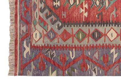 Vintage Turkish Kilim, 3.7 x 5.1 ft Rug,  110 x 155 cm