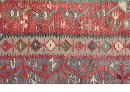 Vintage Turkish Kilim, 3.7 x 5.1 ft Rug,  110 x 155 cm