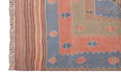 Vintage Turkish Rug, 3.7 x 5.2 ft, 110 x 160 cm