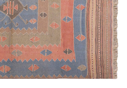 Vintage Turkish Rug, 3.7 x 5.2 ft, 110 x 160 cm