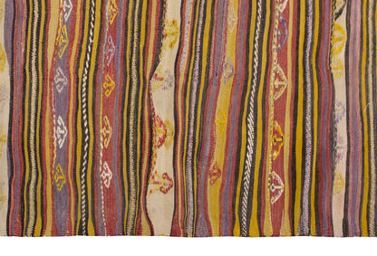 Vintage Turkish Rug, 3.7 x 6.3 ft, 110 x 193 cm