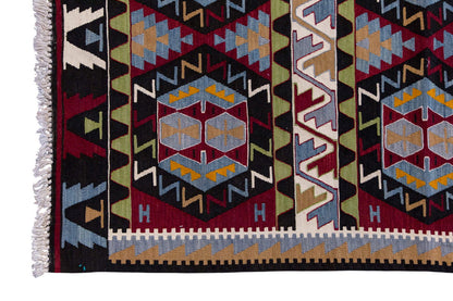 Vintage Turkish Rug, 3.8 x 5.4 ft, 114 x 164 cm