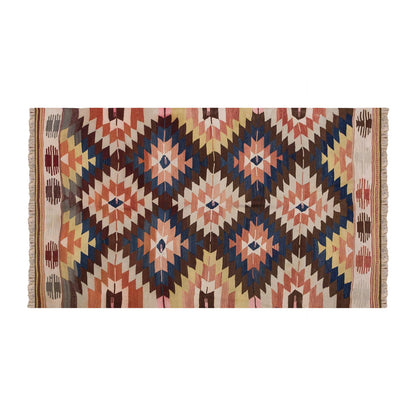 Vintage Turkish Rug, 3.8 x 6.7 ft, 114 x 203 cm
