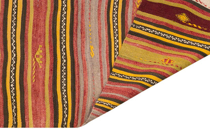Vintage Turkish Rug, 3.8 x 7.2 ft Rug, 114 x 220 cm