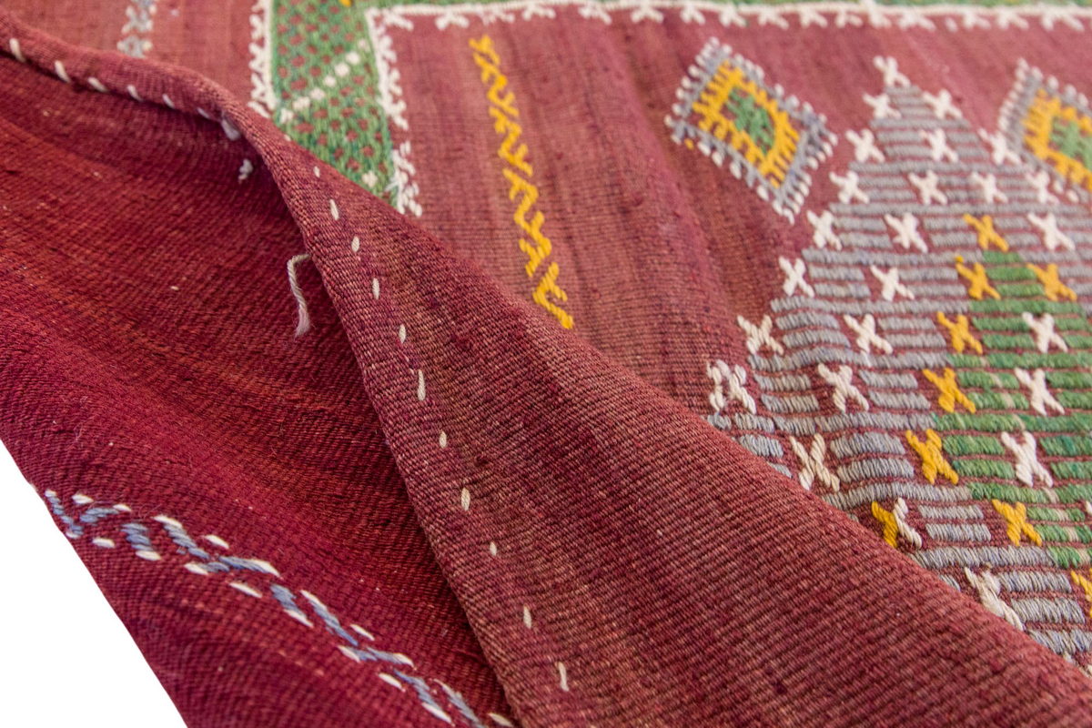 Vintage Turkish Rug, 3.9 x 3 ft, 115 x 93 cm