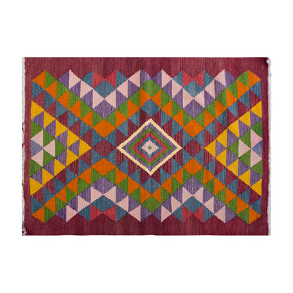 Vintage Turkish Rug, 3 x 4.1 ft Rug, 92 x 126 cm