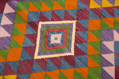 Vintage Turkish Rug, 3 x 4.1 ft Rug, 92 x 126 cm