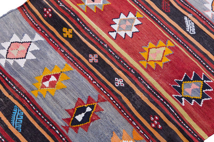 Vintage Turkish Rug, 3 x 4.11 ft Rug, 93 x 152 cm