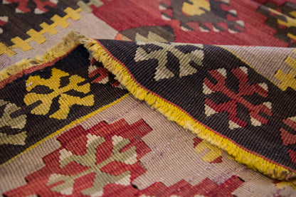 Vintage Turkish Rug, 3 x 4.4 ft Rug, 92 x 133 cm