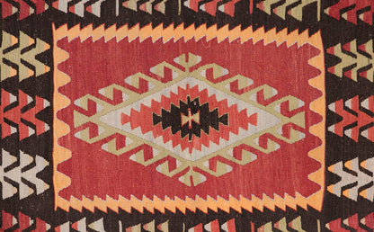 Vintage Turkish Rug, 3 x 4.5 ft Rug, 92 x 135 cm