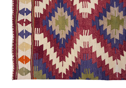 Vintage Turkish Rug, 3 x 4.7 ft, 92 x 140 cm