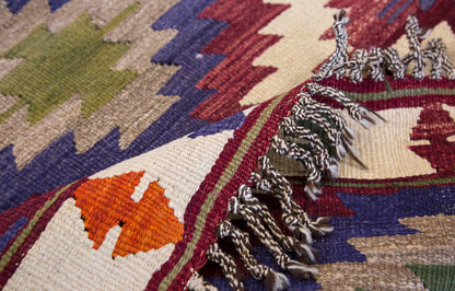 Vintage Turkish Rug, 3 x 4.7 ft, 92 x 140 cm